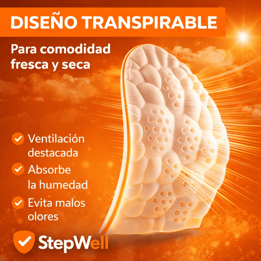 StepWell® — La plantilla del padelero. Diseñada para tus movimientos en pista.