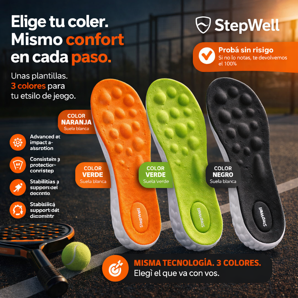 StepWell®—Plantilla 4d Juega Sin Límites